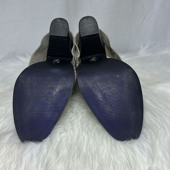 Rachel Rachel Roy Ramone Suede Foldover Booties Sz 6 - Picture 8 of 8